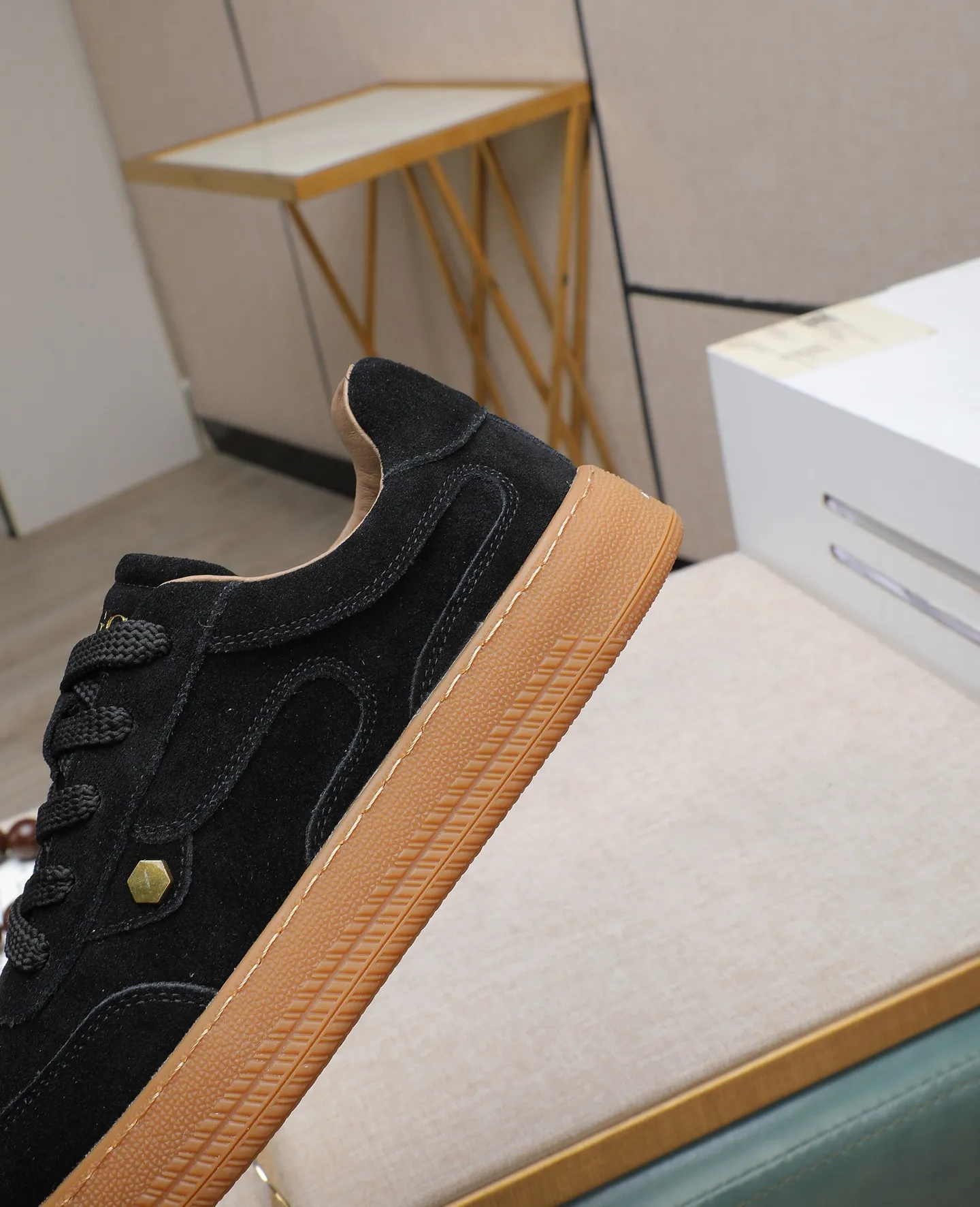 Men's shoes 💰540 IUGGI new retro presbyopia men's shoes, casual and versatile, full of high-end sense, fashionable, luxury and personalized style, joint style, retro presbyopia factor, full of handsome style, first layer suede cowhide, lining wool, rubber outsole, light and non-slip size: 39-44